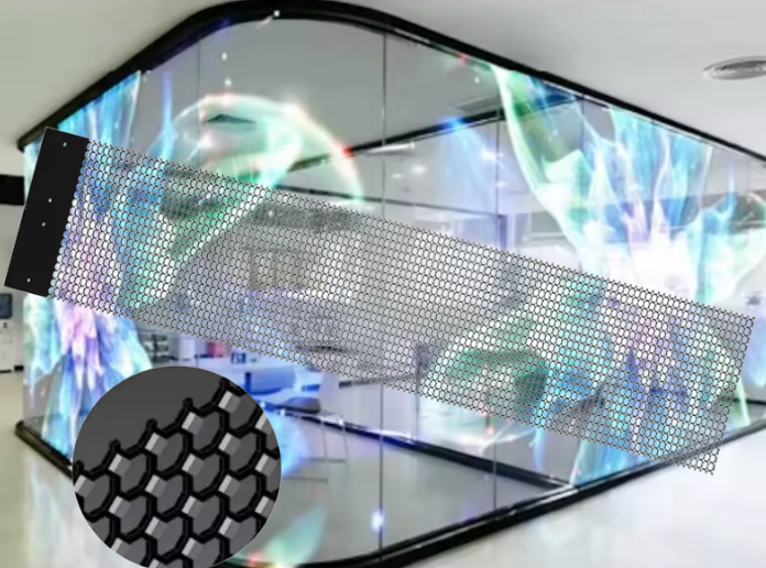Transparent Holographic Displays
